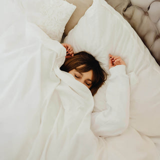 sleeping woman