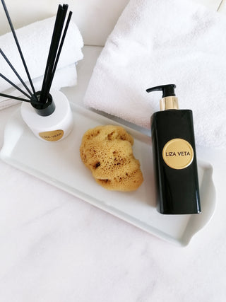 LAVENDER HAND & BODY CREAM WASH-Liza Veta