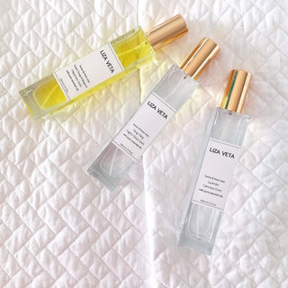 Room and linen sprays with essential oils to boost your wellbeing.