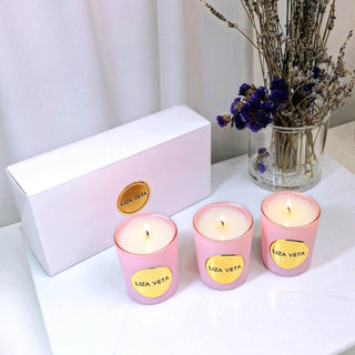 natural aromatherapy candles with essential oils