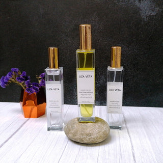 room and linen spray with bergamot, lavender and ylang-ylang essential oils